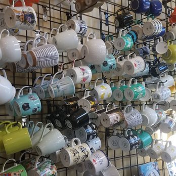 What's Cookin' - a rack of coffee mugs - Kitchen & Bath Near Me - Port Townsend, Washington What's Cookin' - a rack of coffee mugs - Kitchen & Bath Near Me - Port Townsend, Washington