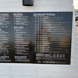 Pizza World - Menu