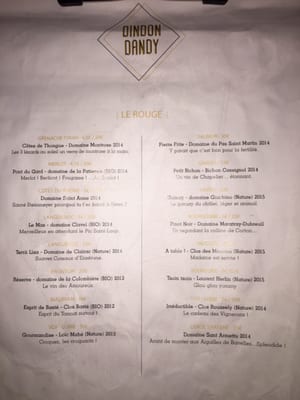 Menu photo 6 Dindon Dandy Paris, 75 Menu photo 6 Dindon Dandy Paris, 75