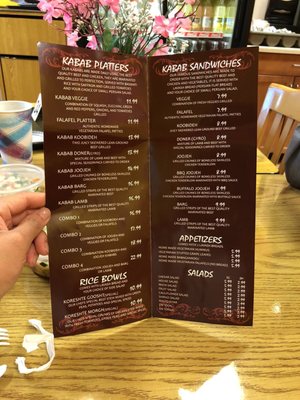 Menu photo 2 Kabab Cafe Wayne, PA