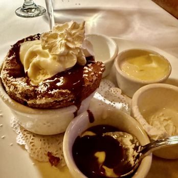 Le Petit Restaurant - Decadent chocolate soufflé! - French Near Me - Sherman Oaks, California Le Petit Restaurant - Decadent chocolate soufflé! - French Near Me - Sherman Oaks, California