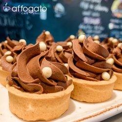 Affogato Café & Gelato - Mini Chocolate Peppermint Tart