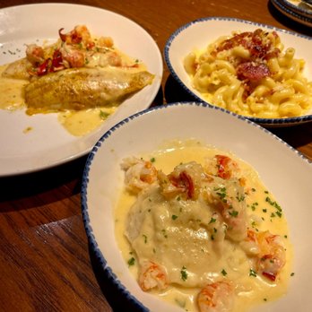 Red Lobster - Lobster stuffed flounder, Lobster Mac and Cheese, langostino Mashed Potatoes - Seafood Near Me - Oak Ridge, Tennessee