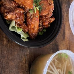 Thai Herb Wing and Wonton Soup Thai Herb Wing and Wonton Soup