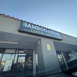 Exterior outside entrance of Bamboo and Bean - Santa Ana, California Exterior outside entrance of Bamboo and Bean - Santa Ana, California