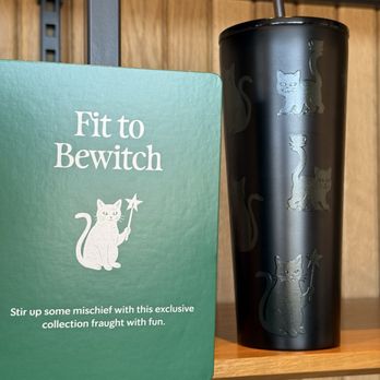 Starbucks - Bewitched glow in the dark cat tumblers - Coffee & Tea Near Me - La Jolla, California