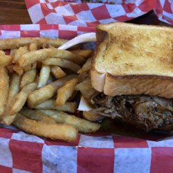 The Midway Bar & Grill - Pulled pork melt
