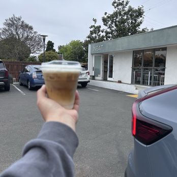 Neat Coffee - Shakerato in front of NEAT - Coffee & Tea Near Me - Costa Mesa, California Neat Coffee - Shakerato in front of NEAT - Coffee & Tea Near Me - Costa Mesa, California