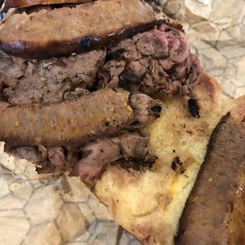 Chaps Pit Beef - Pit beef ordered rare. It wasn't. The sausage I asked to be on the side was thrown on the sandwich and not worth an extra $3 - Sandwiches Near Me - Aberdeen, Maryland