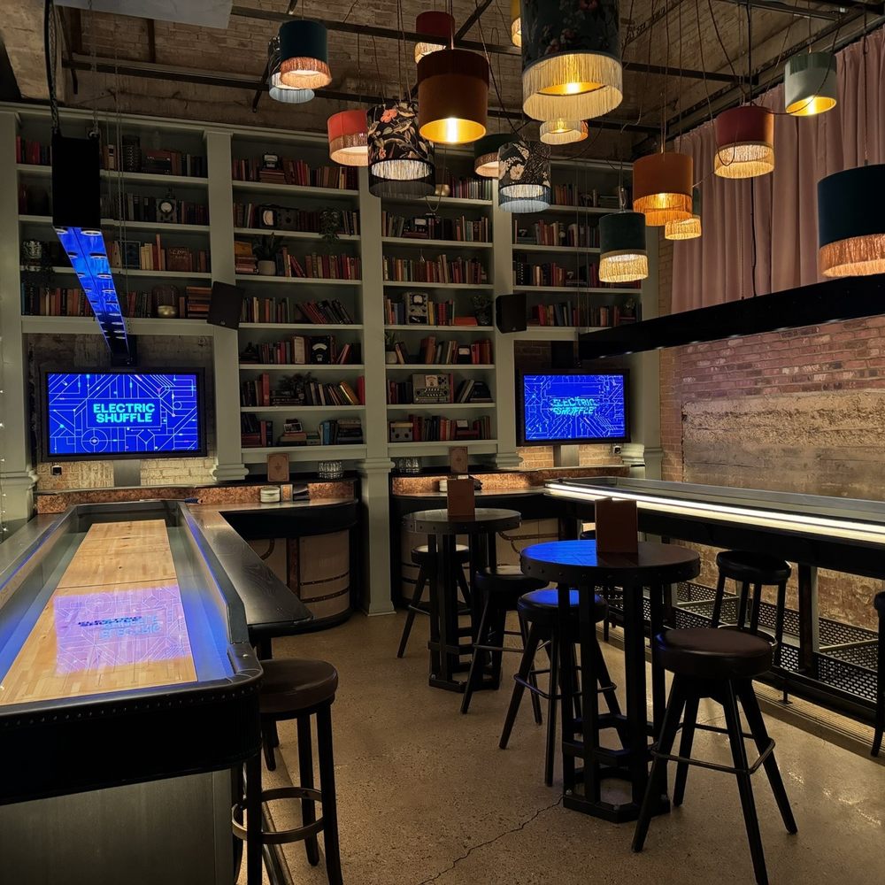 Electric Shuffle - Shuffleboard room. - Bars Near Me - Dallas, Texas Electric Shuffle - Shuffleboard room. - Bars Near Me - Dallas, Texas
