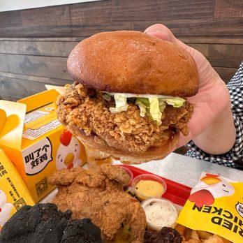 Hey Chicken - Spicy fried chicken sandwich - Burgers Near Me - San Gabriel, California Hey Chicken - Spicy fried chicken sandwich - Burgers Near Me - San Gabriel, California