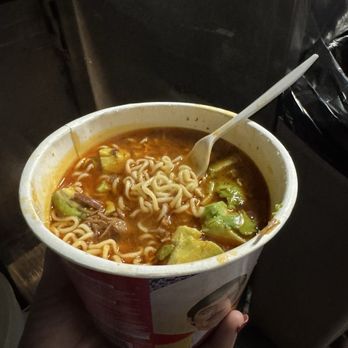 La Mamalona Birria - Birria ramen with avocado - Food Trucks Near Me - Westminster, California