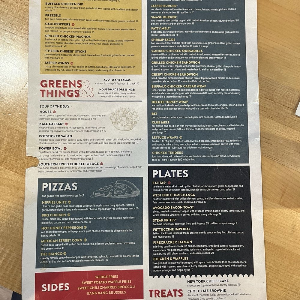 Jasper's - Foods - New American Near Me - Nashville, Tennessee