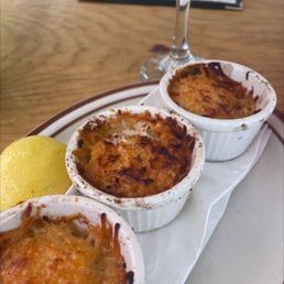 Scallops Casino - I ventured beyond the lobstah roll!  So yummy!