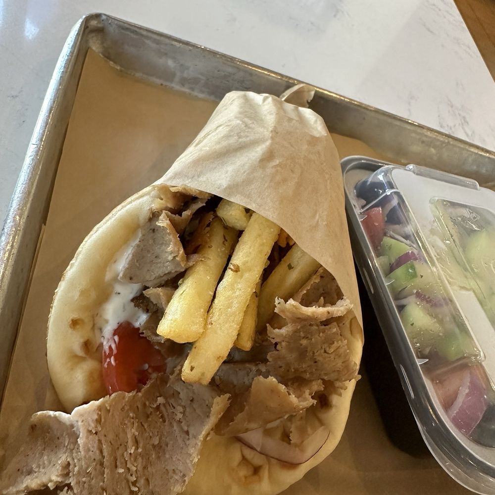Apola Greek Grill - Gyro with beef and lamb - Greek Near Me - Irvine, California