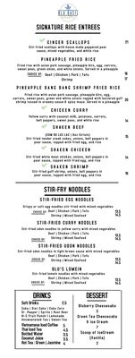 Menu photo 5 Blu Basil Wine & Grill Lafayette, LA Menu photo 5 Blu Basil Wine & Grill Lafayette, LA