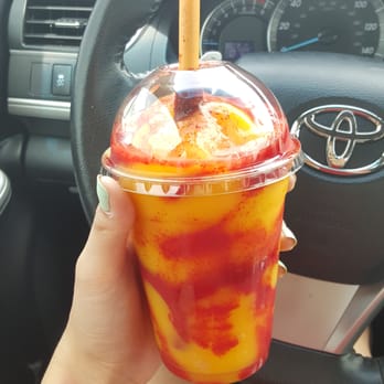 AJ's Snowcones - Mangonada! - Shaved Ice Near Me - Pearland, Texas AJ's Snowcones - Mangonada! - Shaved Ice Near Me - Pearland, Texas