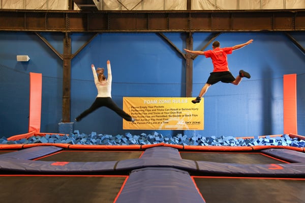 Sky Zone Trampoline Park by null