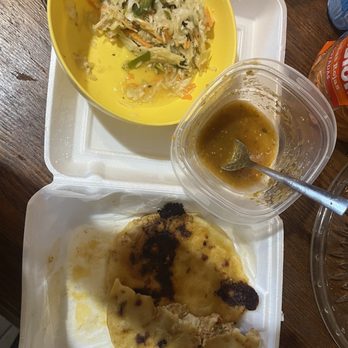 Las Tunas - a meal in a styrofoam container - Salvadoran Near Me - Houston, Texas Las Tunas - a meal in a styrofoam container - Salvadoran Near Me - Houston, Texas