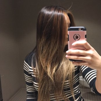 Umbrella Salon - Requested Ash Blonde highlights. Top of my head was too orange and warm while the ends are ashed out. ): - Hair Salons Near Me - Campbell, California Umbrella Salon - Requested Ash Blonde highlights. Top of my head was too orange and warm while the ends are ashed out. ): - Hair Salons Near Me - Campbell, California