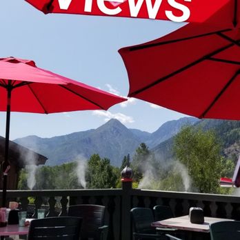 Gustav's - Views of Cascade mountains and a nice cool summer breeze. Can't beat that! - German Near Me - Leavenworth, Washington