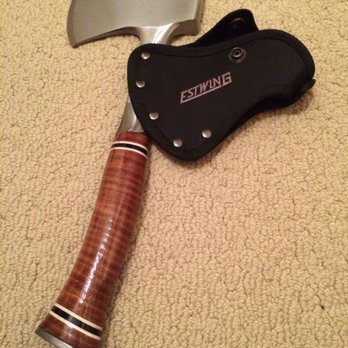 AXE Throwing Calgary - No - the facility isn't carpeted. I took a picture of my shiny new axe at home. - Axe Throwing Near Me - Calgary, Alberta AXE Throwing Calgary - No - the facility isn't carpeted. I took a picture of my shiny new axe at home. - Axe Throwing Near Me - Calgary, Alberta