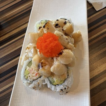 Kumo Sushi - Baked Scallop California Roll - Sushi Bars Near Me - Phoenix, Arizona Kumo Sushi - Baked Scallop California Roll - Sushi Bars Near Me - Phoenix, Arizona