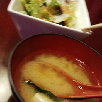 Xtreme Sushi - Miso amd salad - Sushi Bars Near Me - Los Alamitos, California Xtreme Sushi - Miso amd salad - Sushi Bars Near Me - Los Alamitos, California