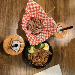 Sono Kitchen & Boba - Teriyaki chicken bowl, takoyaki