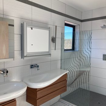 Nelson and Son Construction Service - Master bathroom with elaborate tile work, - General Contractors Near Me - Golden, Colorado Nelson and Son Construction Service - Master bathroom with elaborate tile work, - General Contractors Near Me - Golden, Colorado