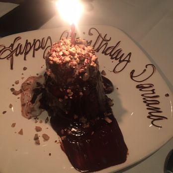 Chart House - Hot Chocolate Lava Cake YUMMY - Seafood Near Me - Weehawken, New Jersey