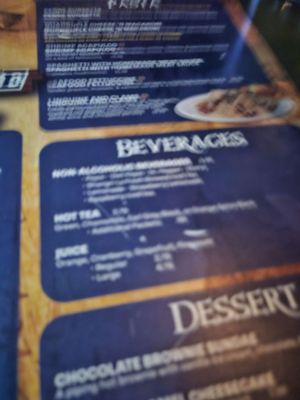 Menu photo 1 Flowing Tide Pub 4 Sparks, NV