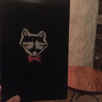 The Garret - Cute raccoon drink menu - Cocktail Bars Near Me - New York, New York The Garret - Cute raccoon drink menu - Cocktail Bars Near Me - New York, New York