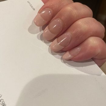 TJ Salon & Nails - Simple acrylic with pink French tip painted on...$65 do not recommend - Nail Salons Near Me - Concord, California TJ Salon & Nails - Simple acrylic with pink French tip painted on...$65 do not recommend - Nail Salons Near Me - Concord, California