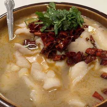 Little Chengdu - Sizzling fish fillet - 18.99 - Szechuan Near Me - Millbrae, California