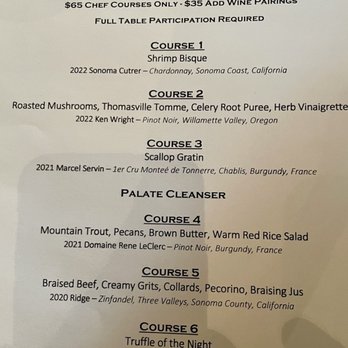 The Blackbird Restaurant - 6 course tasting menu (March 2024) - Southern Near Me - Asheville, North Carolina The Blackbird Restaurant - 6 course tasting menu (March 2024) - Southern Near Me - Asheville, North Carolina