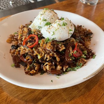 Ariete - Breakfast fried rice - New American Near Me - Miami, Florida Ariete - Breakfast fried rice - New American Near Me - Miami, Florida