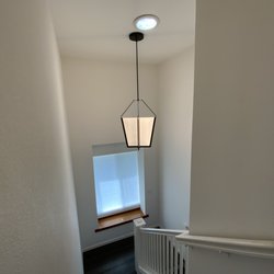 Anderholm Electric - Large Kichler LED stairwell pendant lamp