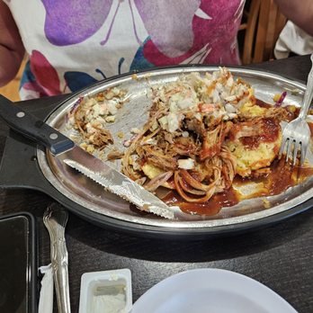 Rocco's Smokehouse Grill - Pulled Pork Sundae appetizer - big enough for 2! - Barbeque Near Me - Williamsburg, Virginia Rocco's Smokehouse Grill - Pulled Pork Sundae appetizer - big enough for 2! - Barbeque Near Me - Williamsburg, Virginia