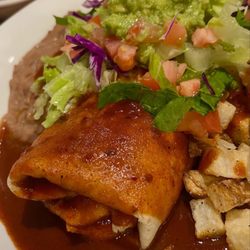 Mission At the Bell Restaurant - Vegan burrito with potatoes