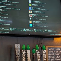 Quickly checked in my tasters to get my name on the board.