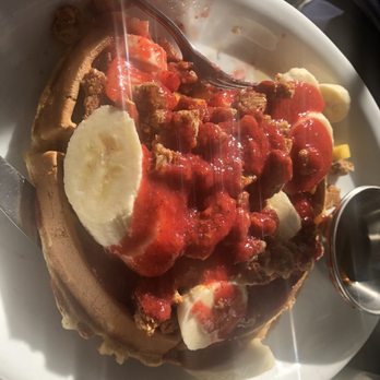 Turning Point - Tropical Crunch Waffle - Breakfast & Brunch Near Me - Long Branch, New Jersey