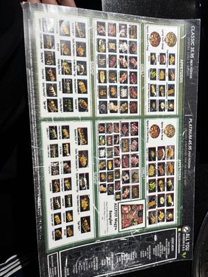 Menu photo 1 All You Korean BBQ Las Vegas, NV