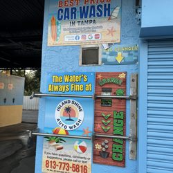Change machine on site!