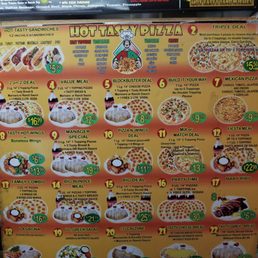 Menu! Gotta try the Mexican Pizza Menu! Gotta try the Mexican Pizza