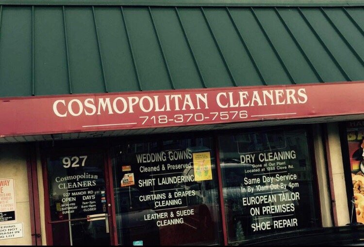 COSMOPOLITAN DRY CLEANERS & TAILORING 925 Manor Rd, Staten Island