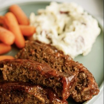 Johnny's Bar & Grill - Meatloaf mashed potato with carrots - Burgers Near Me - Lompoc, California Johnny's Bar & Grill - Meatloaf mashed potato with carrots - Burgers Near Me - Lompoc, California