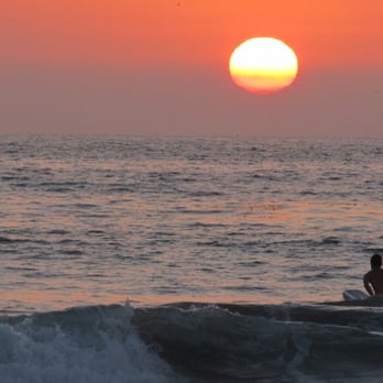Ocean Beach - Beautiful Sunset Again - Beaches Near Me - San Diego, California