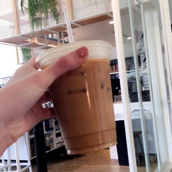 Merit Coffee - Iced oat milk latte - Coffee & Tea Near Me - Dallas, Texas