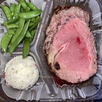 Flamingo Grill - Hearty cut Prime Rib medium rare - Seafood Near Me - Myrtle Beach, South Carolina